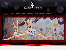 Tablet Screenshot of dancetheatreofjacksonville.com